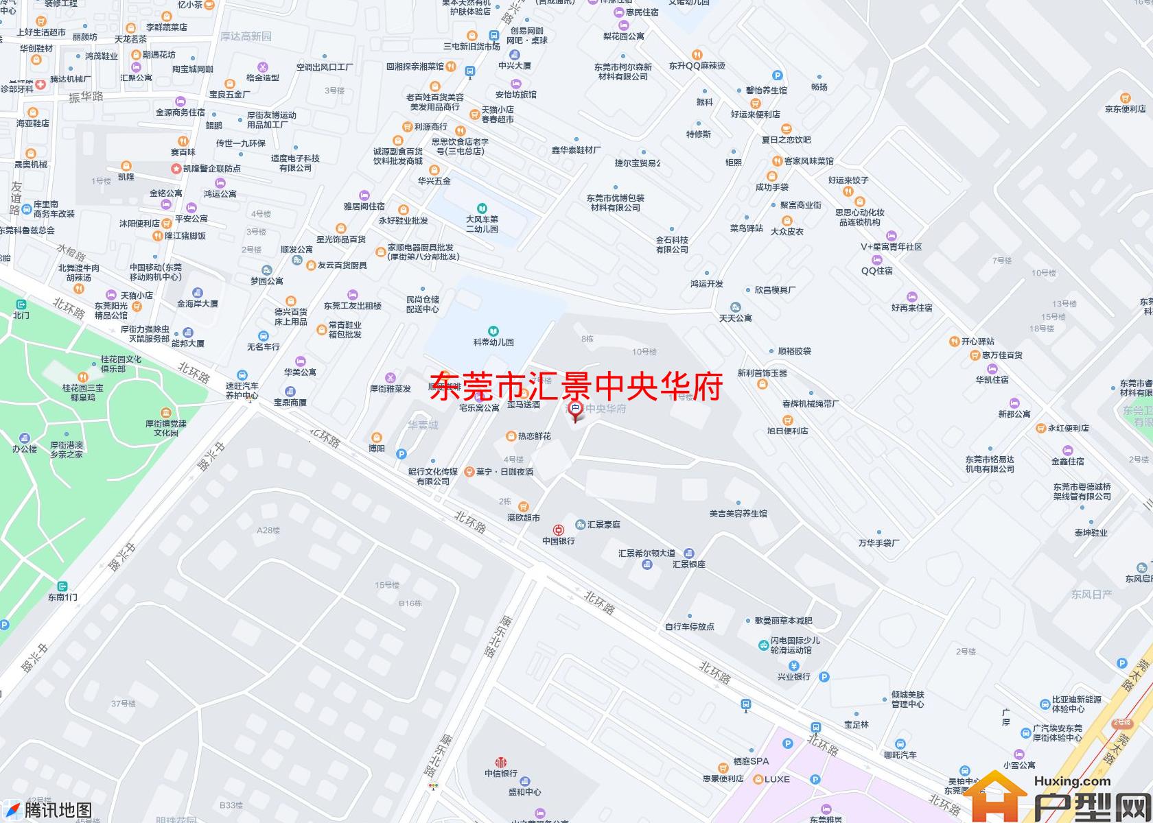 汇景中央华府小区 - 户型网