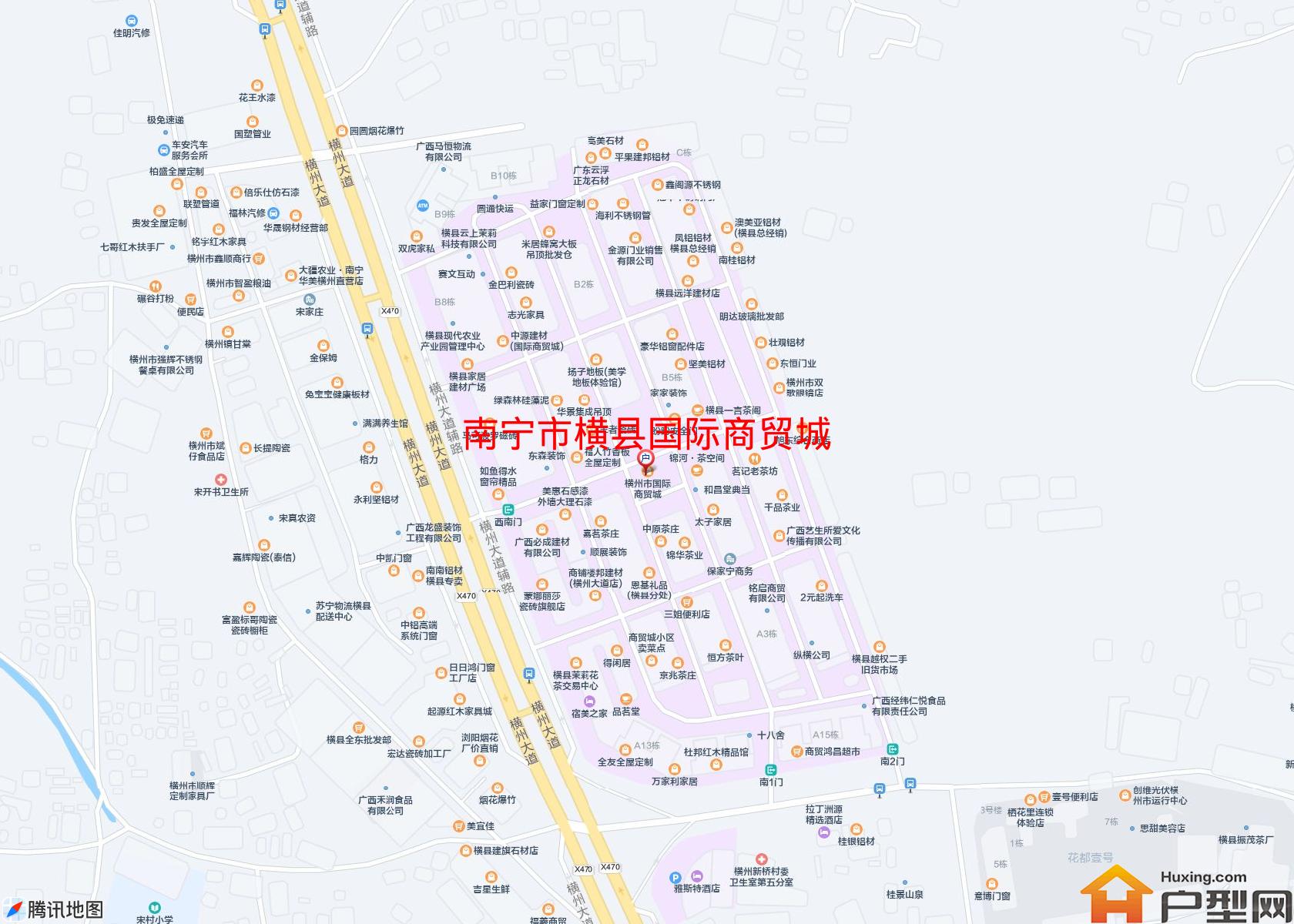 横县国际商贸城小区 - 户型网