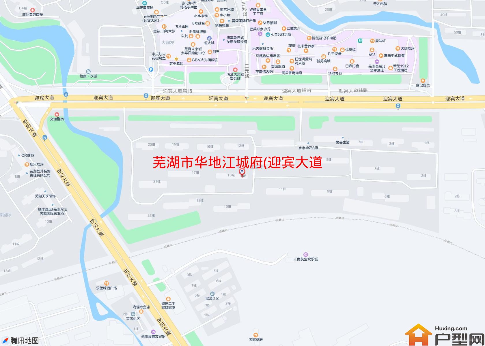 华地江城府(迎宾大道)小区 - 户型网
