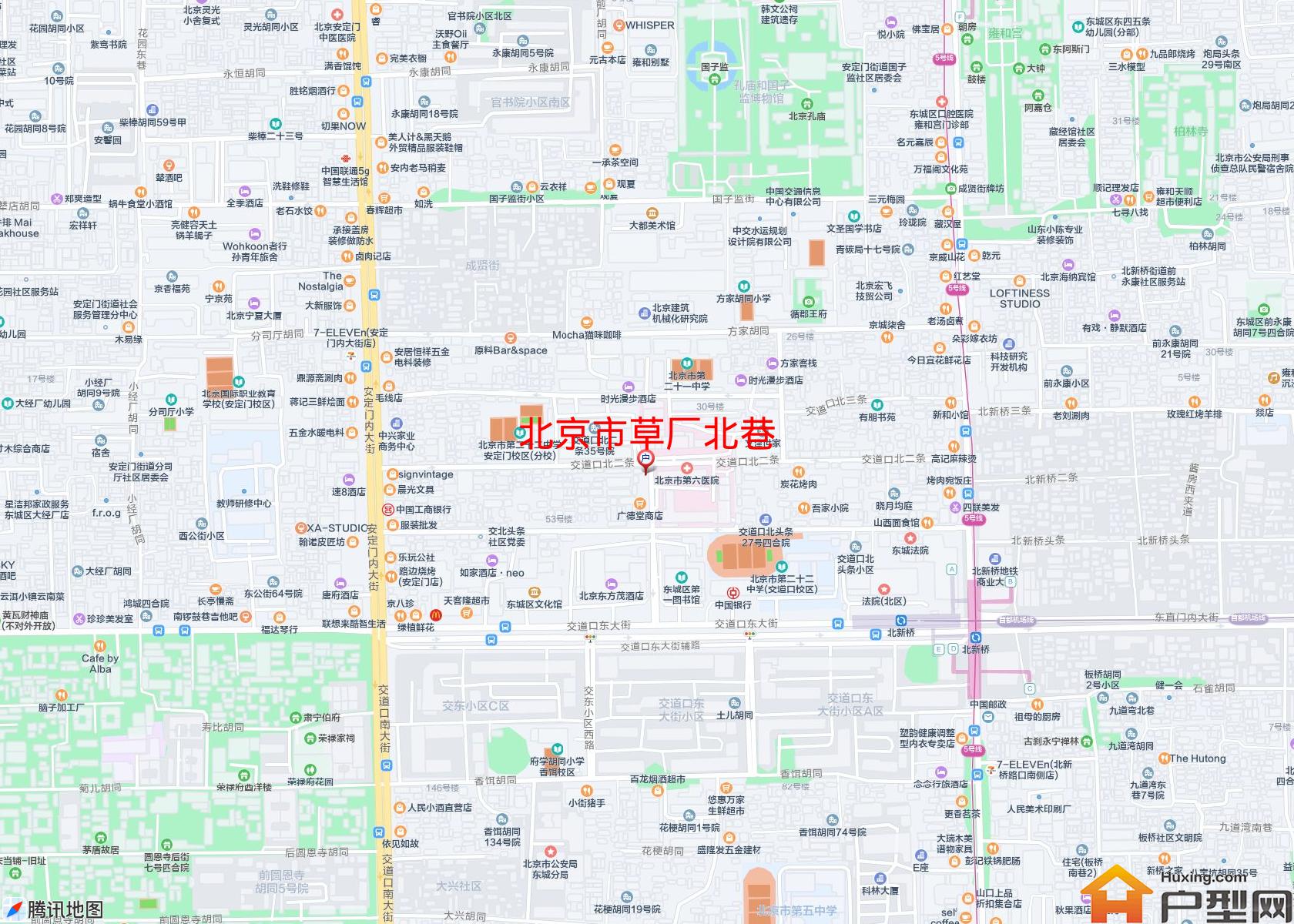 草厂北巷小区 - 户型网