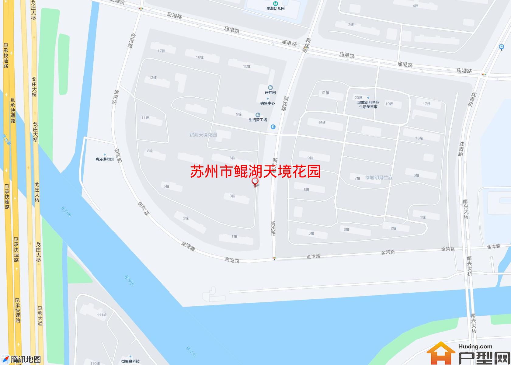 鲲湖天境花园小区 - 户型网