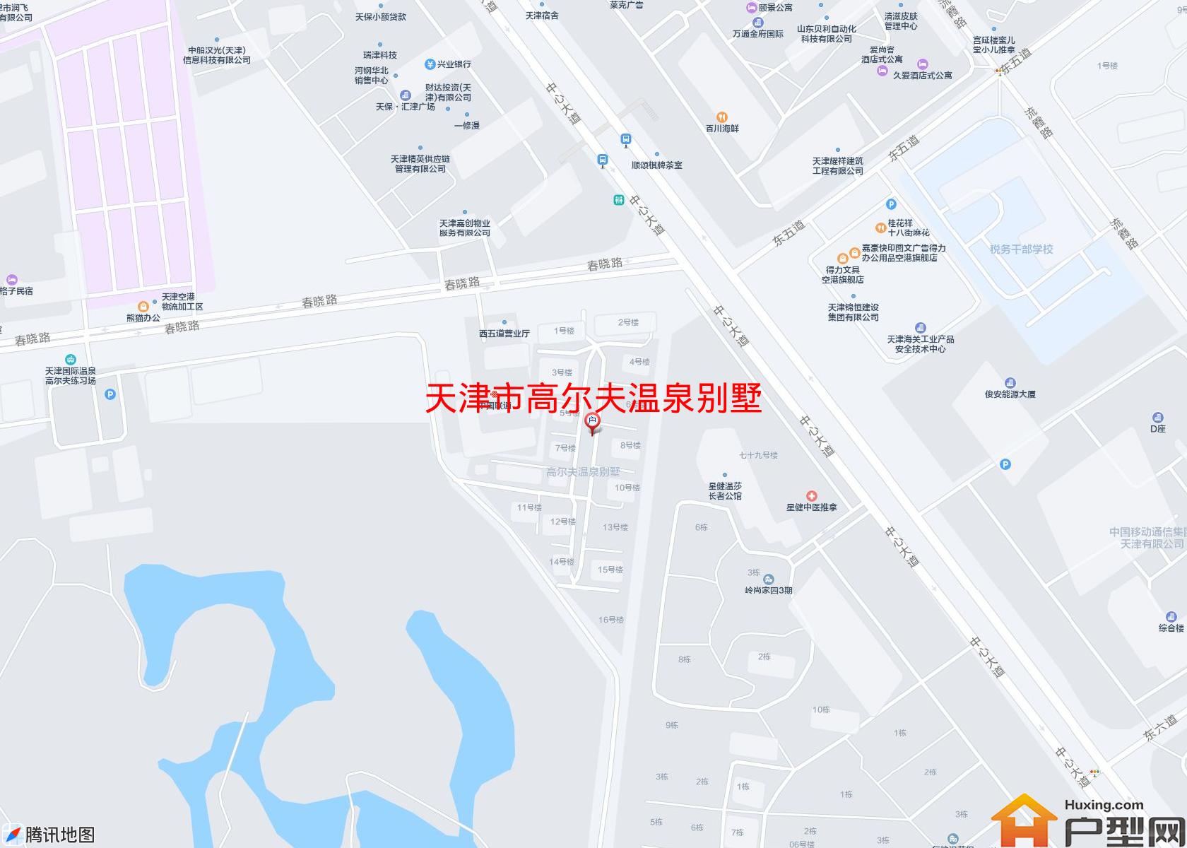 高尔夫温泉别墅小区 - 户型网