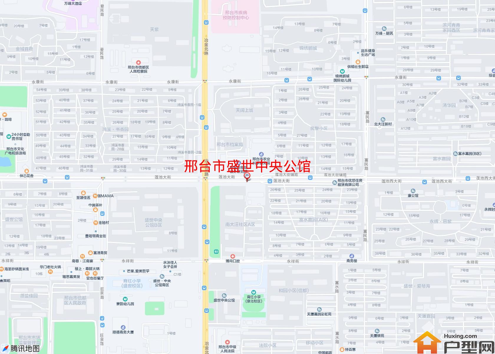 盛世中央公馆小区 - 户型网