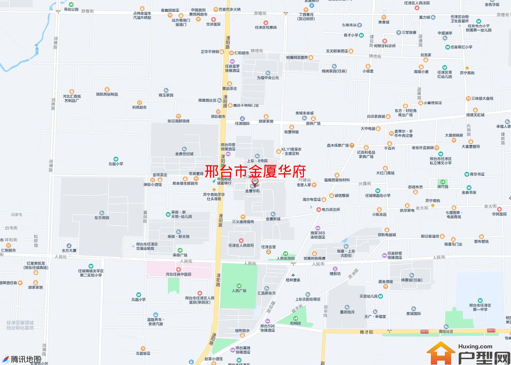 金厦华府小区 - 户型网