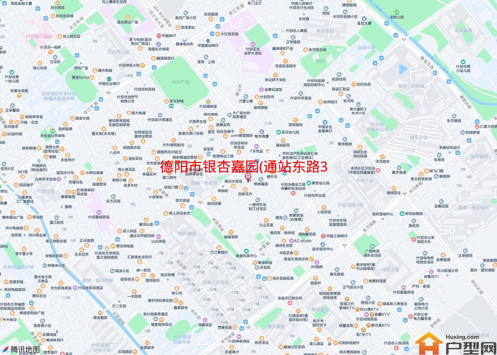 银杏嘉园(通站东路353号)小区 - 户型网