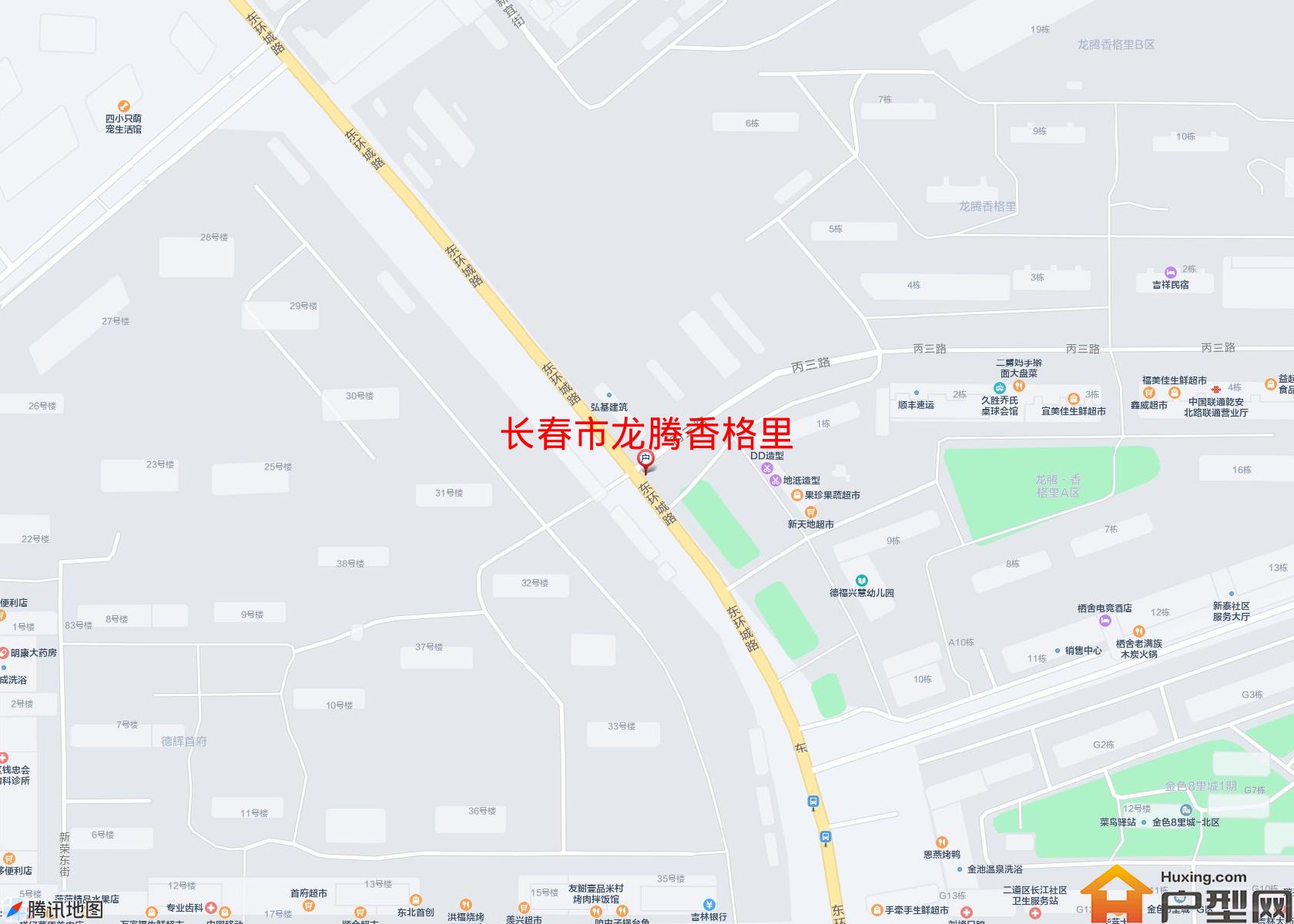 龙腾香格里小区 - 户型网