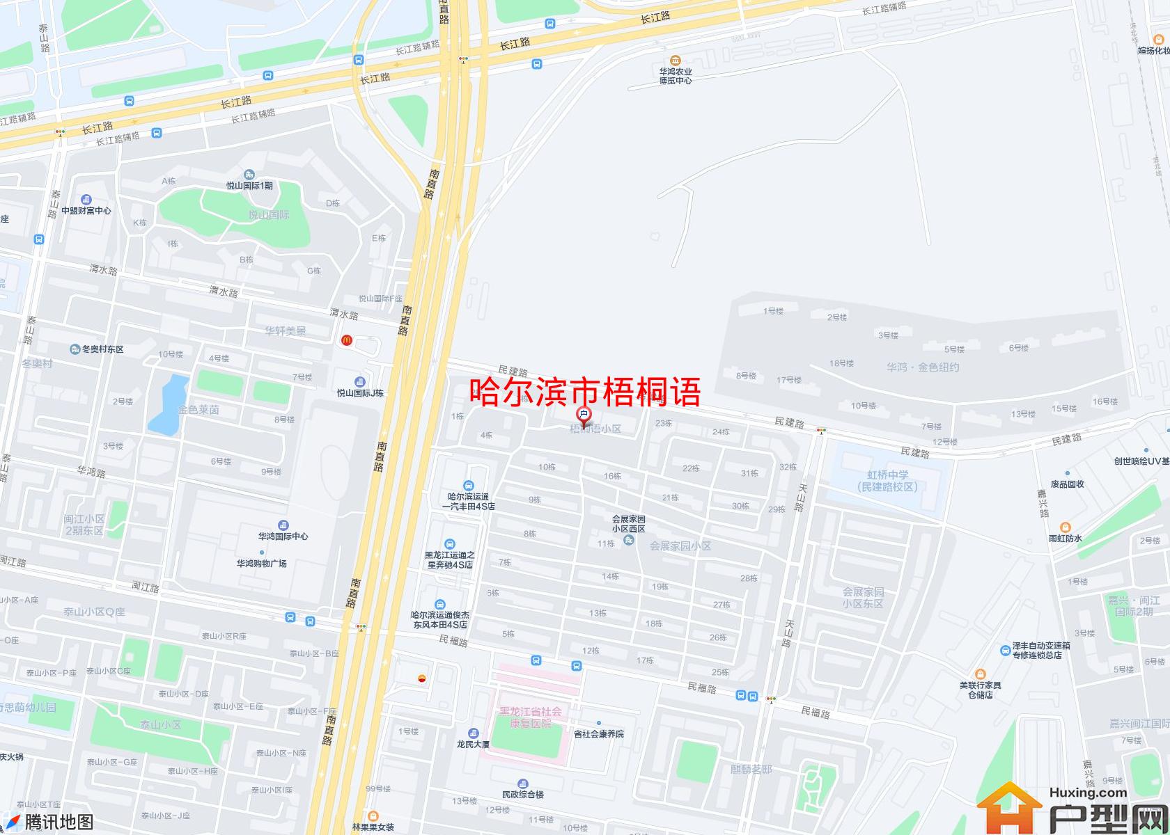 梧桐语小区 - 户型网