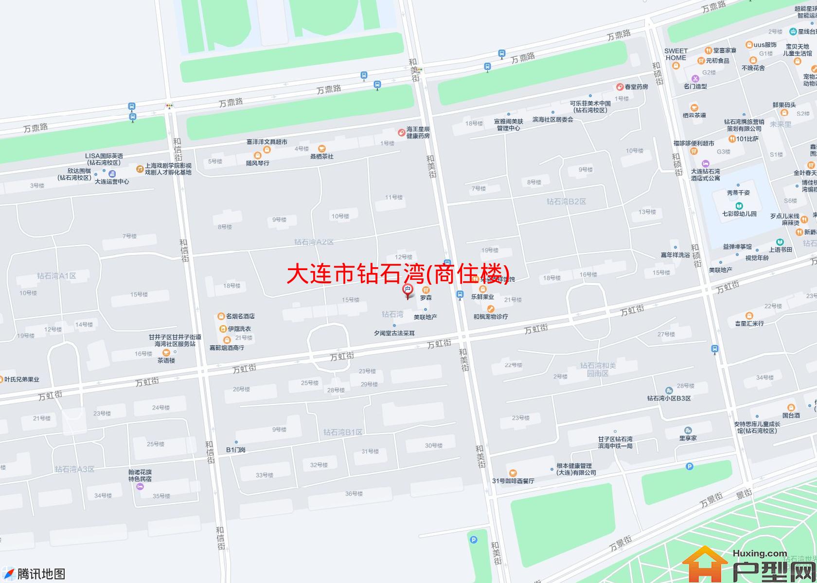 钻石湾(商住楼)小区 - 户型网