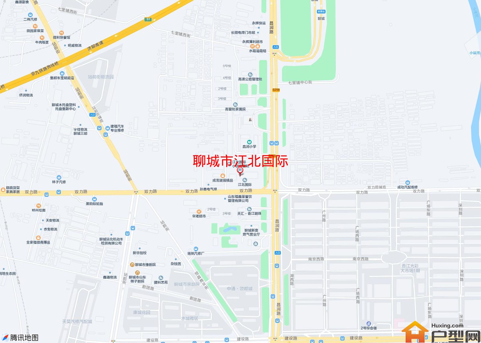 江北国际小区 - 户型网