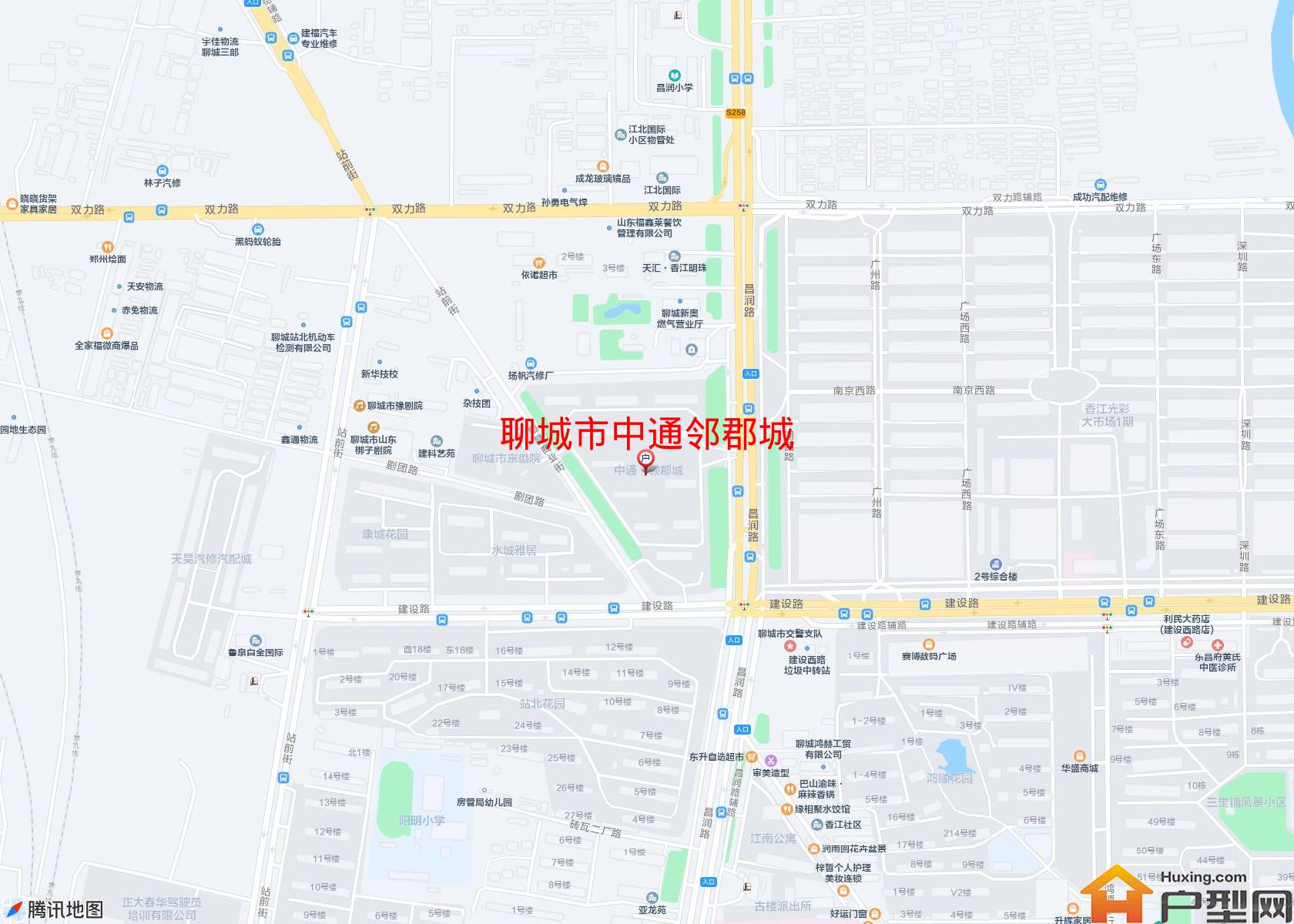 中通邻郡城小区 - 户型网