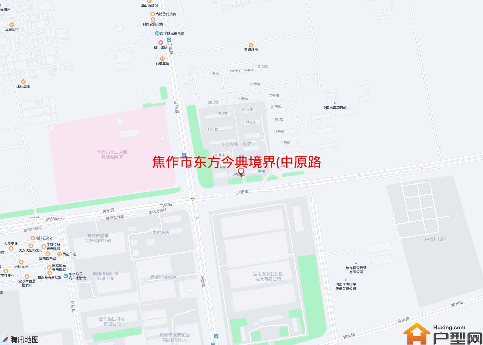 东方今典境界(中原路)小区 - 户型网