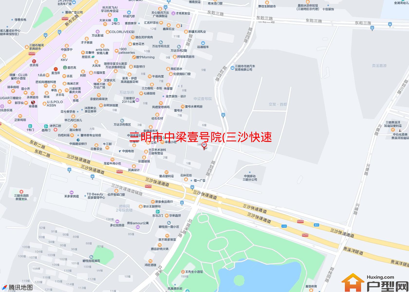 中梁壹号院(三沙快速通道)小区 - 户型网