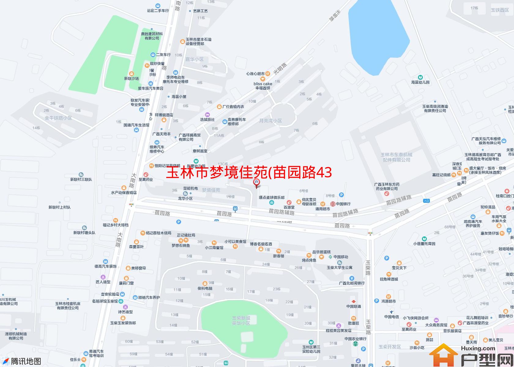 梦境佳苑(苗园路435号)小区 - 户型网