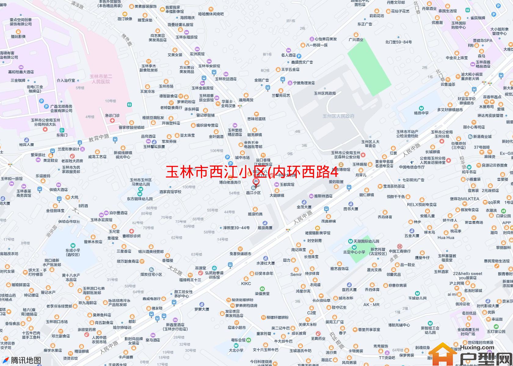 西江小区(内环西路47)小区 - 户型网