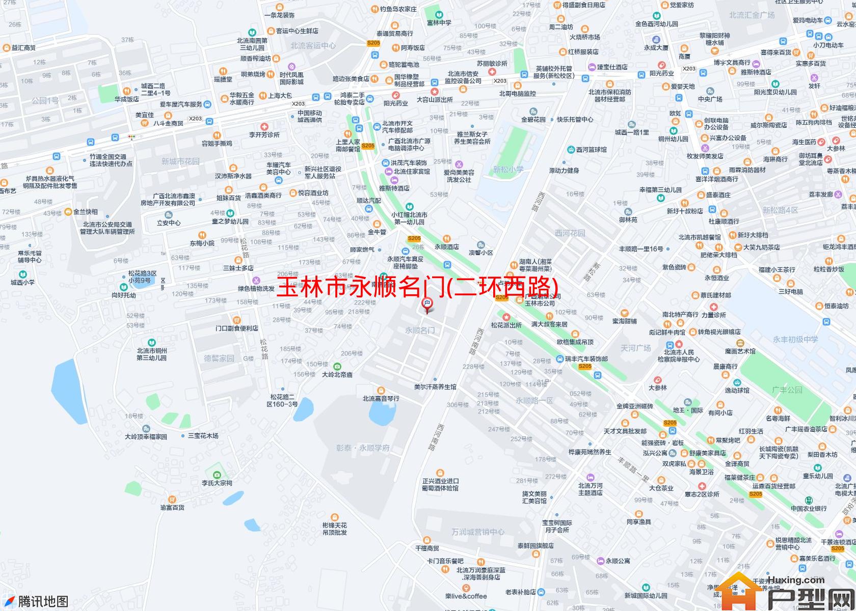 永顺名门(二环西路)小区 - 户型网