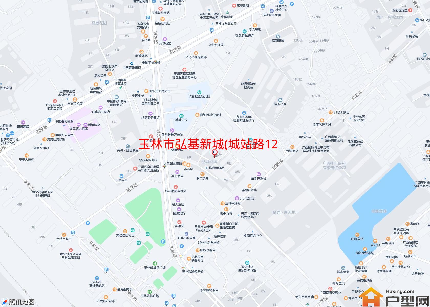 弘基新城(城站路125号)小区 - 户型网