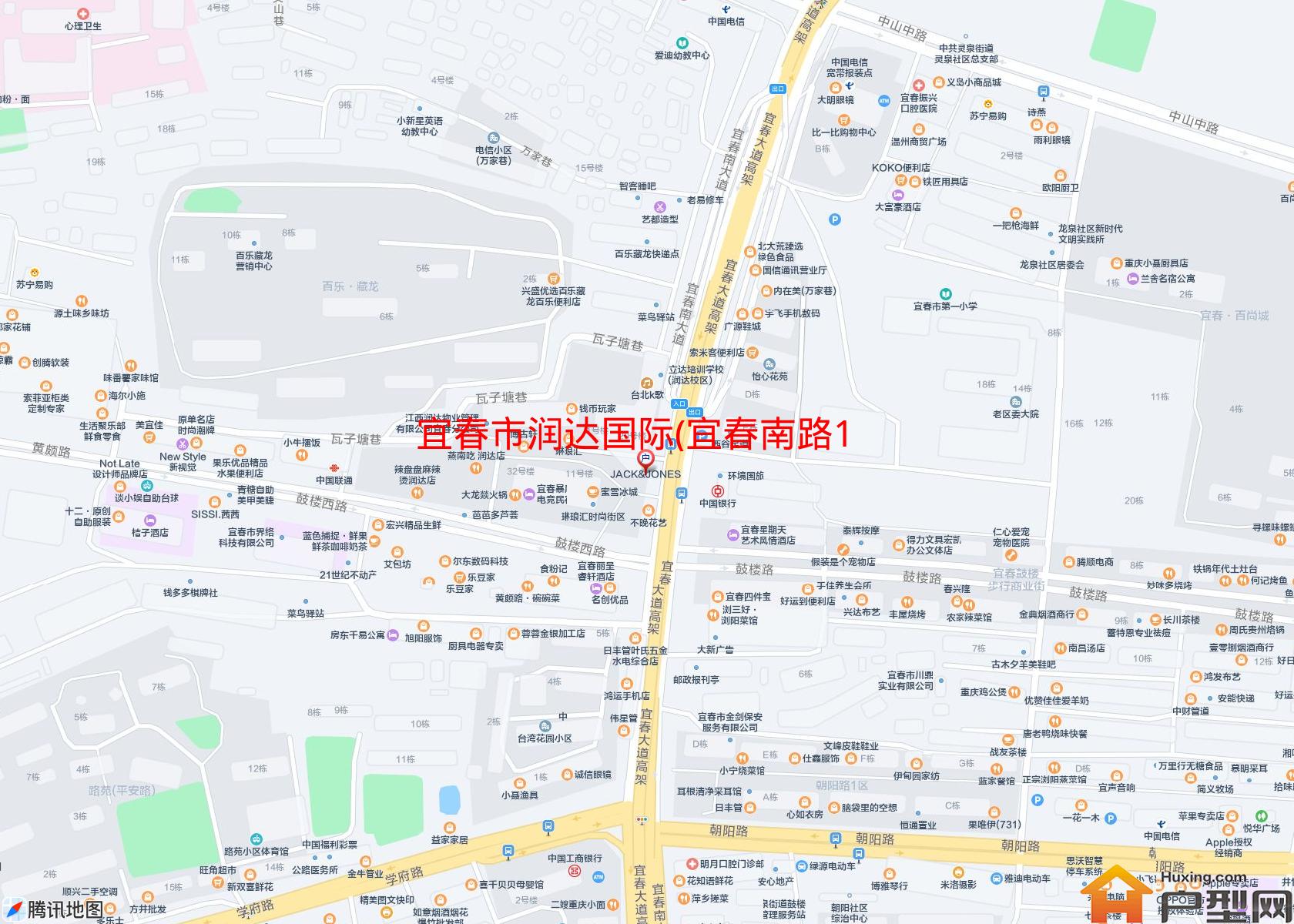 润达国际(宜春南路136号)小区 - 户型网