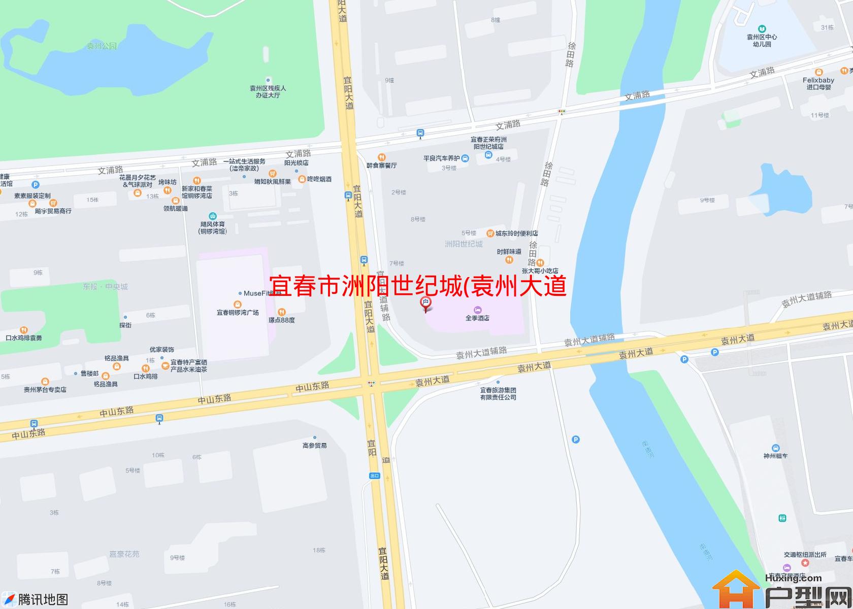 洲阳世纪城(袁州大道888号)小区 - 户型网