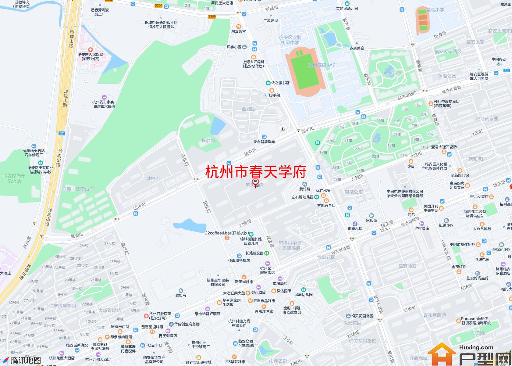 春天学府小区 - 户型网