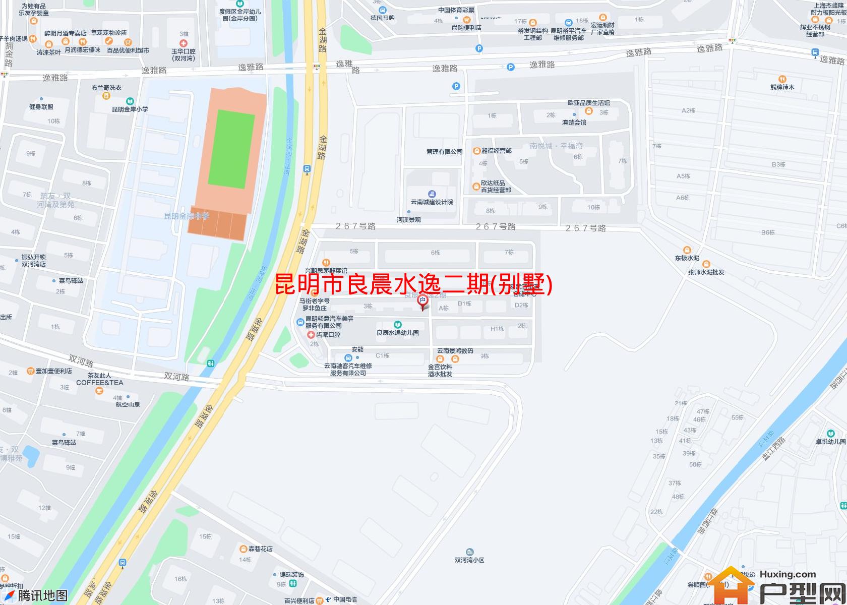 良晨水逸二期(别墅)小区 - 户型网
