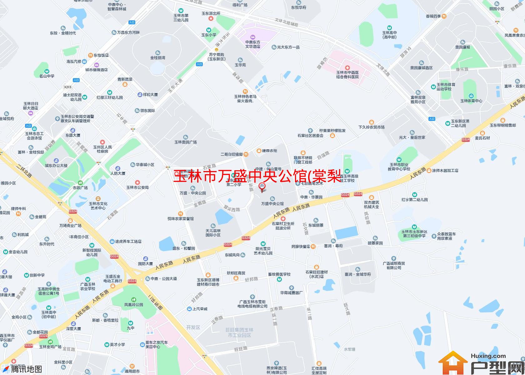 万盛中央公馆 (棠梨路8号)小区 - 户型网