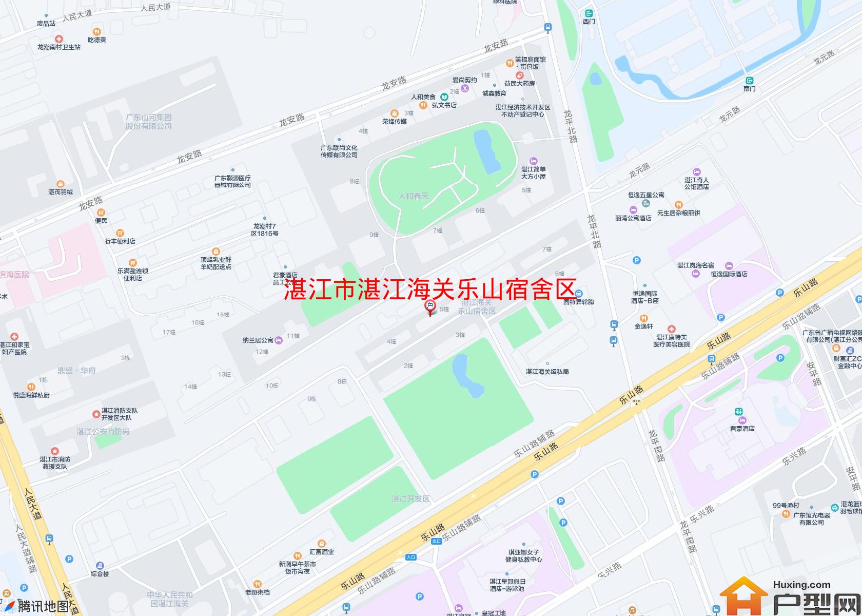 湛江海关乐山宿舍区小区 - 户型网