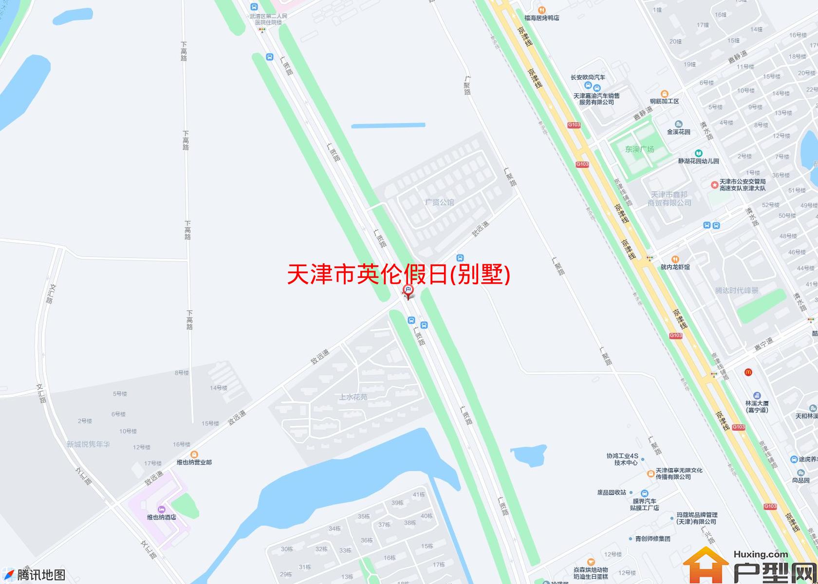 英伦假日(别墅)小区 - 户型网