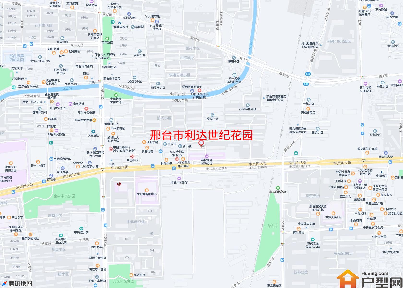 利达世纪花园小区 - 户型网