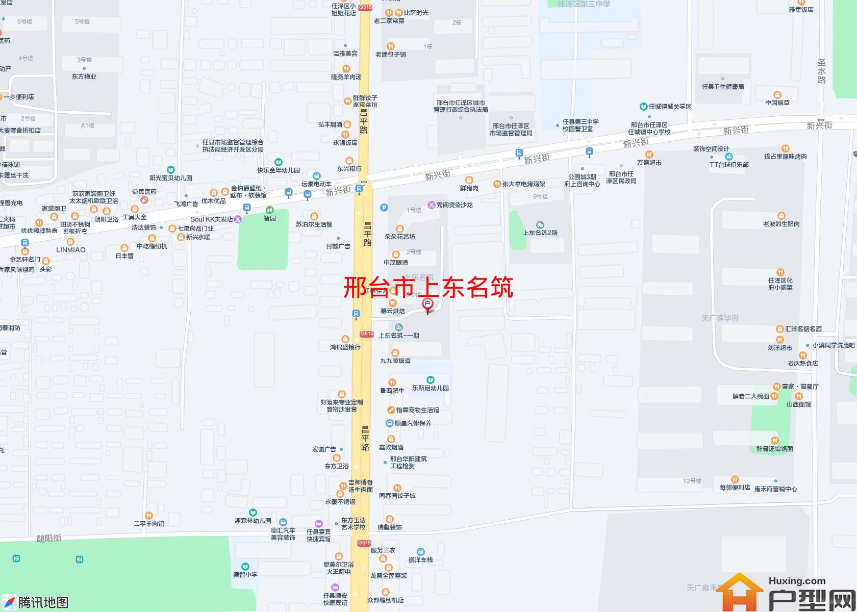 上东名筑小区 - 户型网