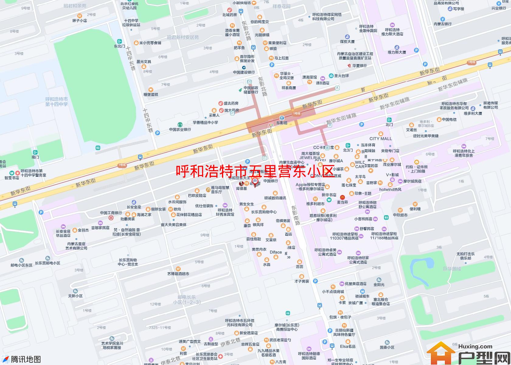 五里营东小区小区 - 户型网