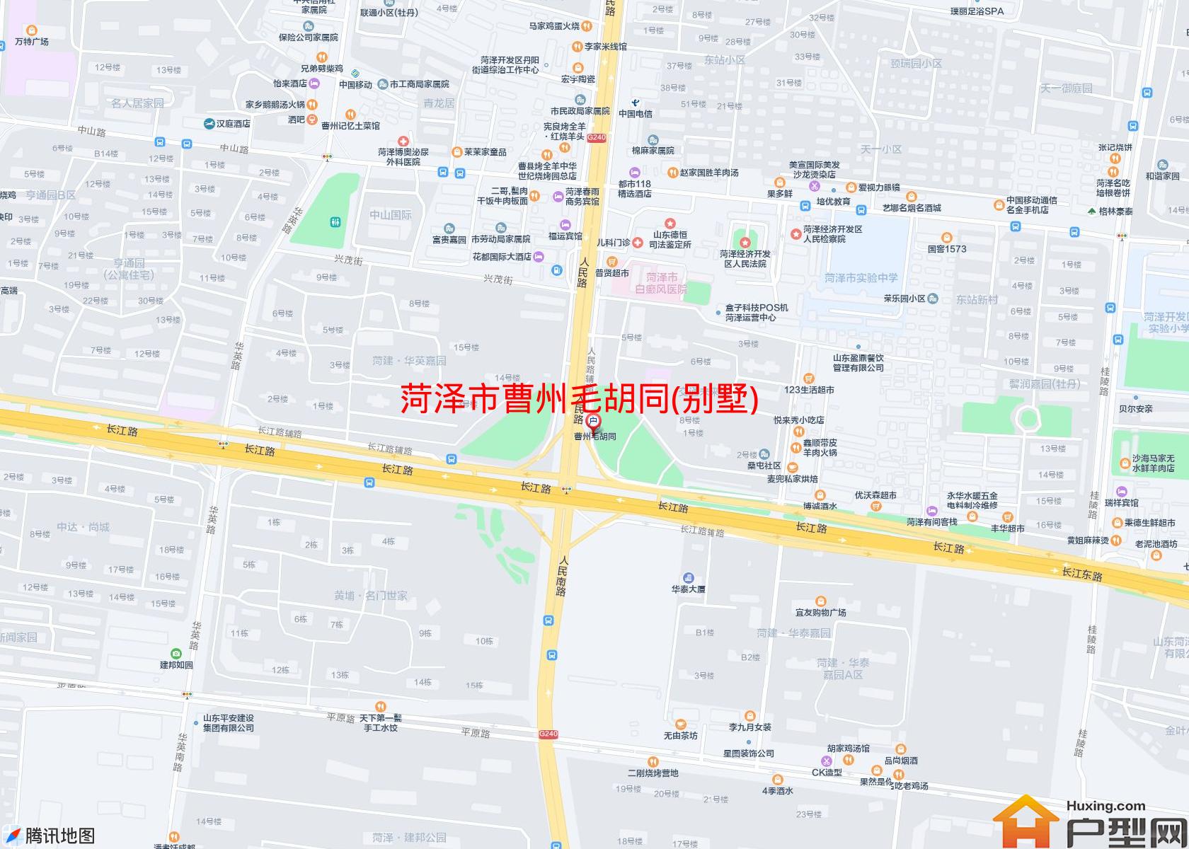 曹州毛胡同(别墅)小区 - 户型网