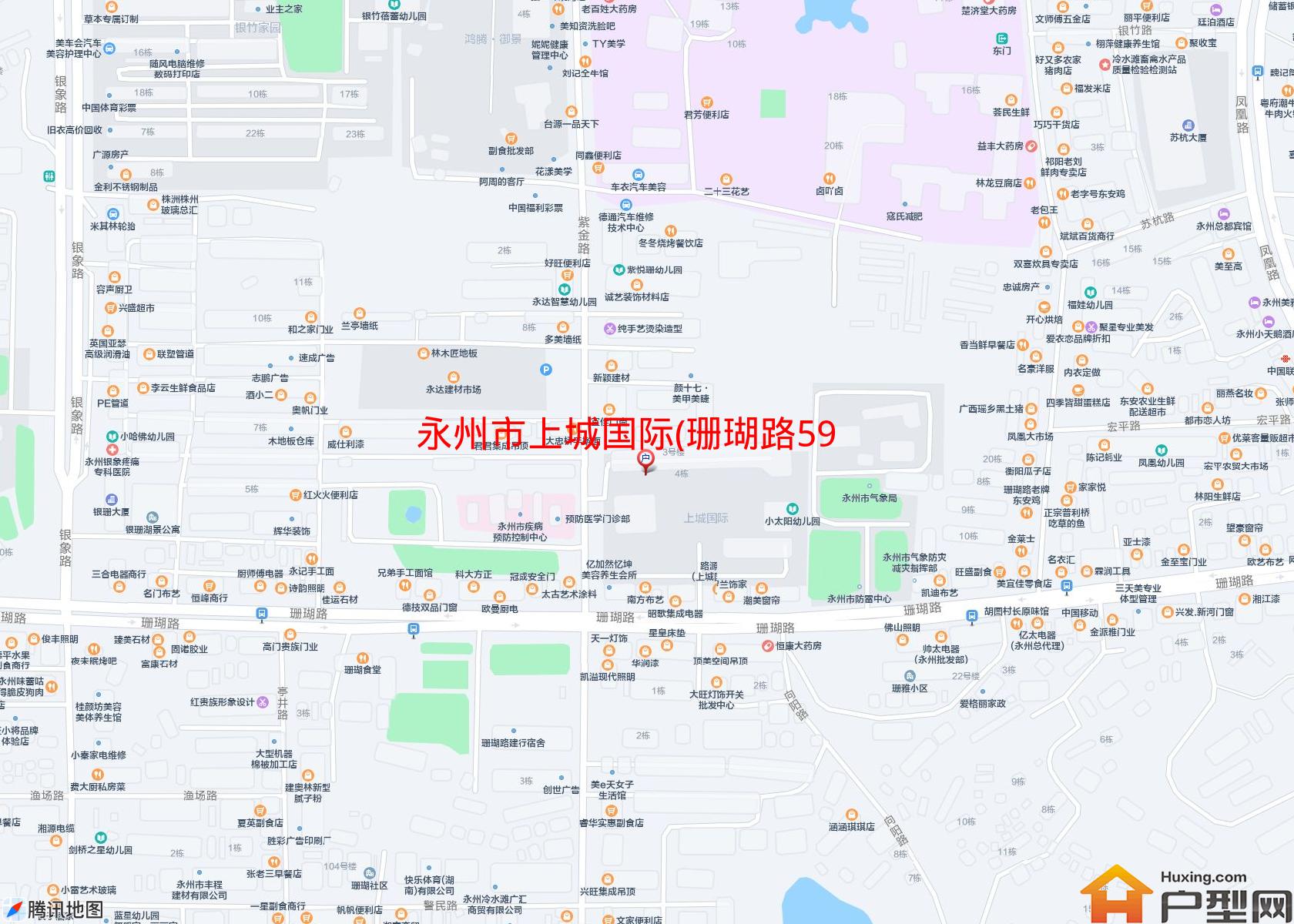 上城国际(珊瑚路590号)小区 - 户型网