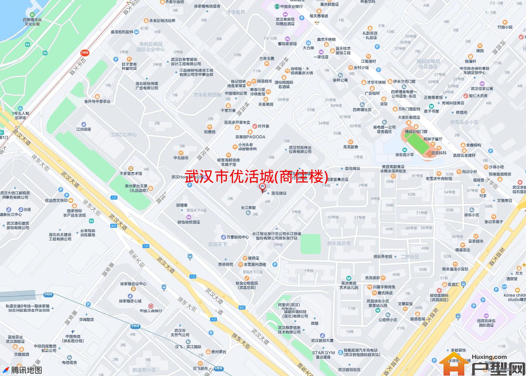 优活城(商住楼)小区 - 户型网