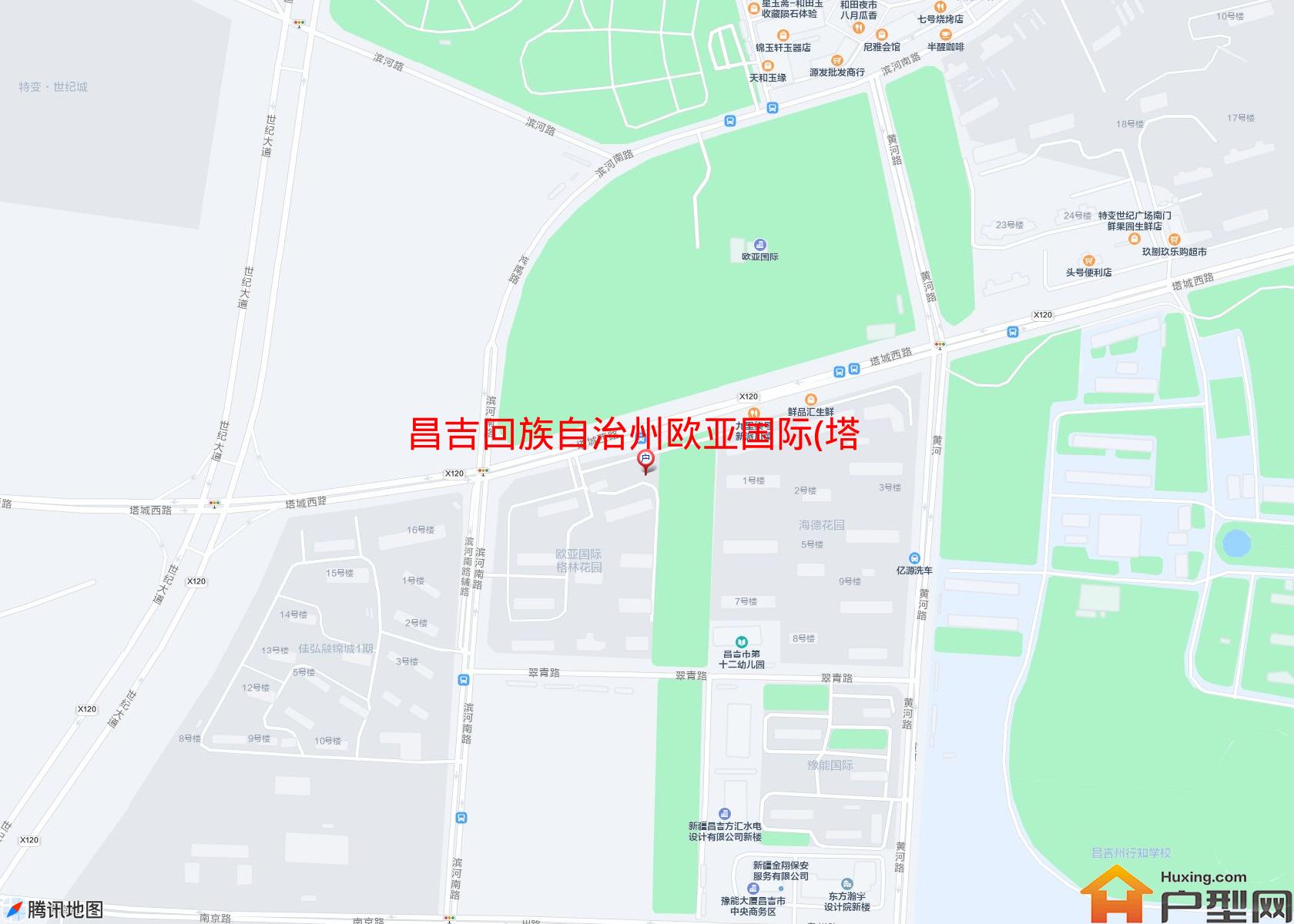 欧亚国际(塔城西路)小区 - 户型网
