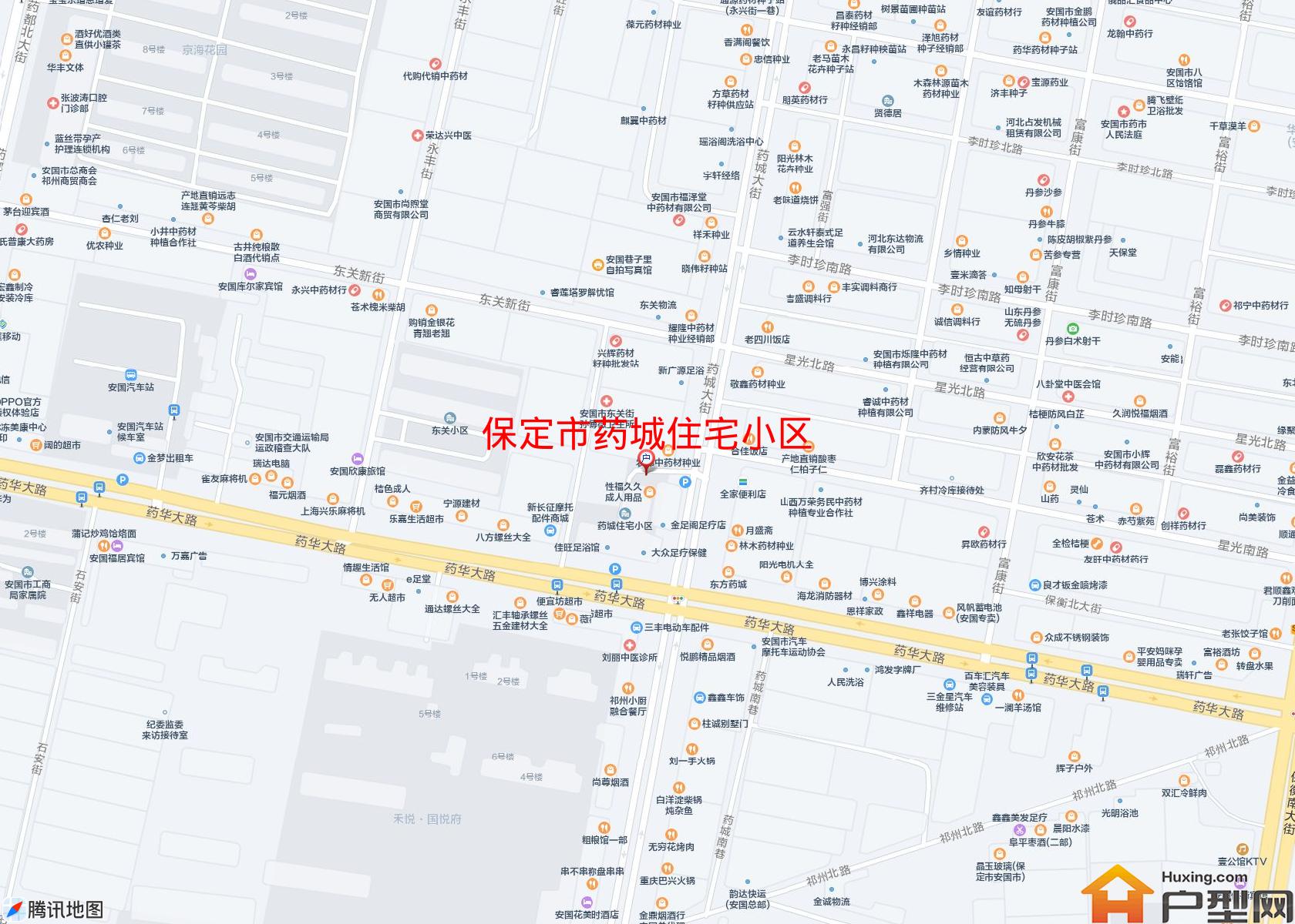药城住宅小区小区 - 户型网