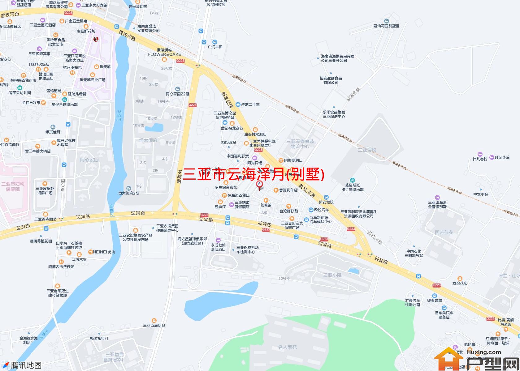 云海泽月(别墅)小区 - 户型网