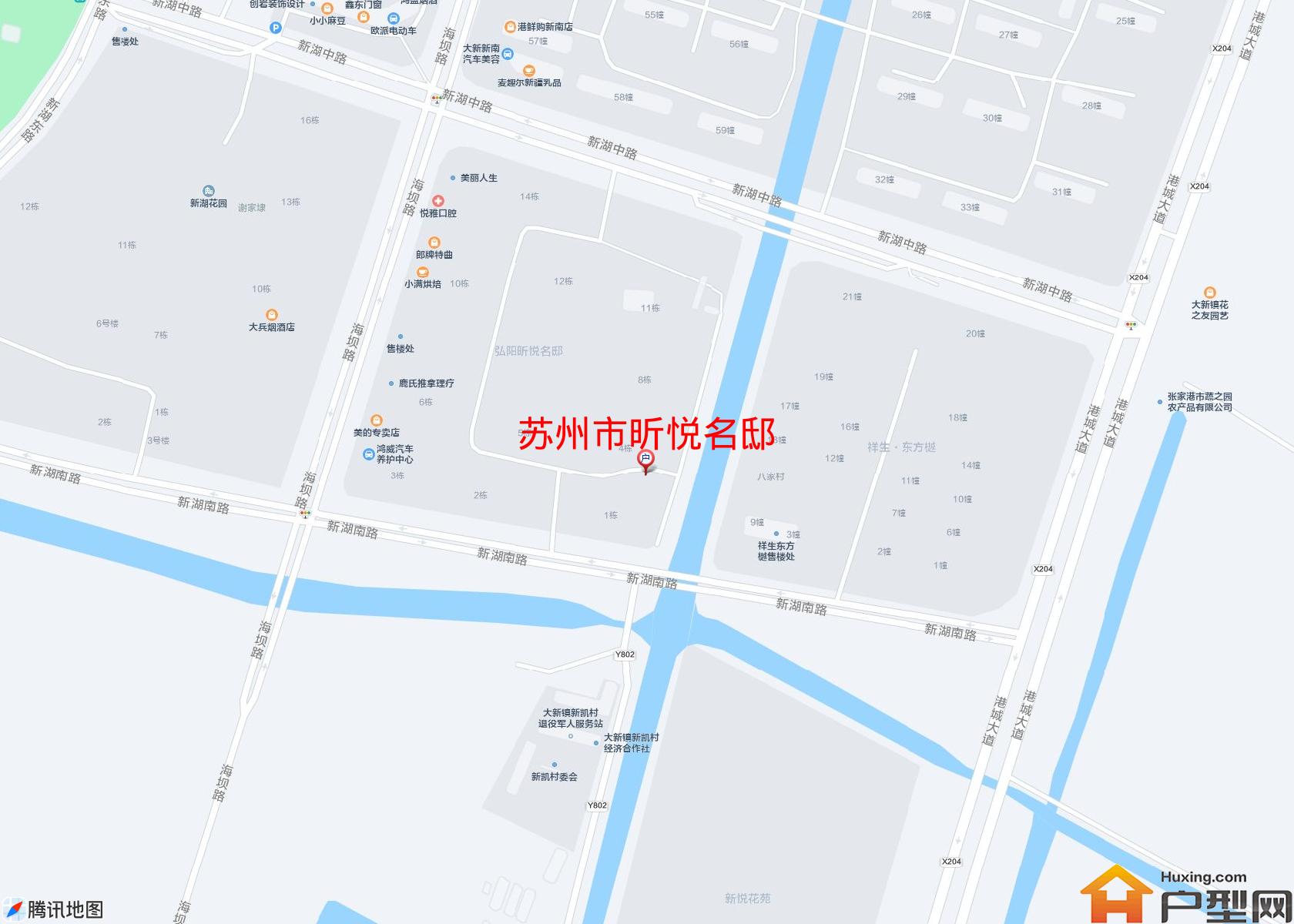 昕悦名邸小区 - 户型网