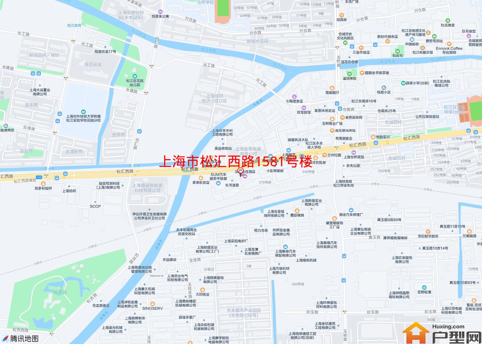 松汇西路1581号楼小区 - 户型网