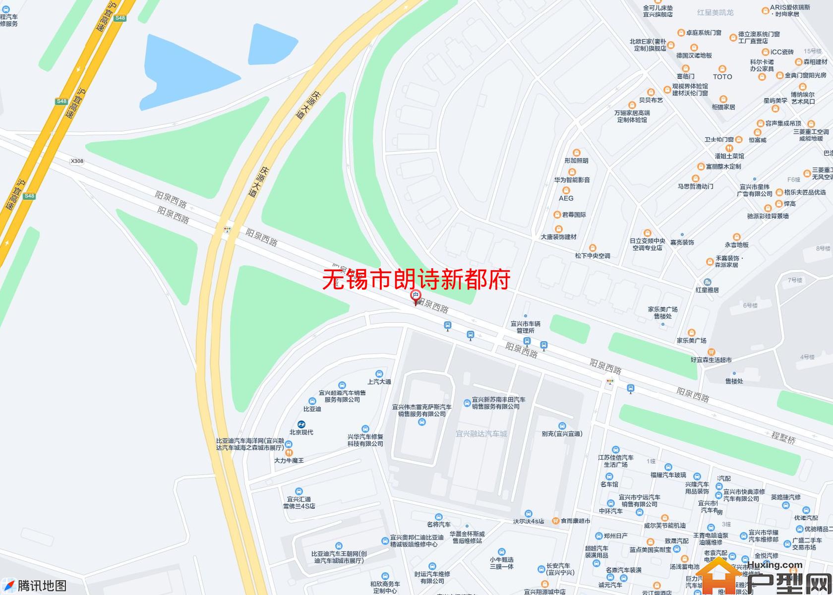 朗诗新都府小区 - 户型网