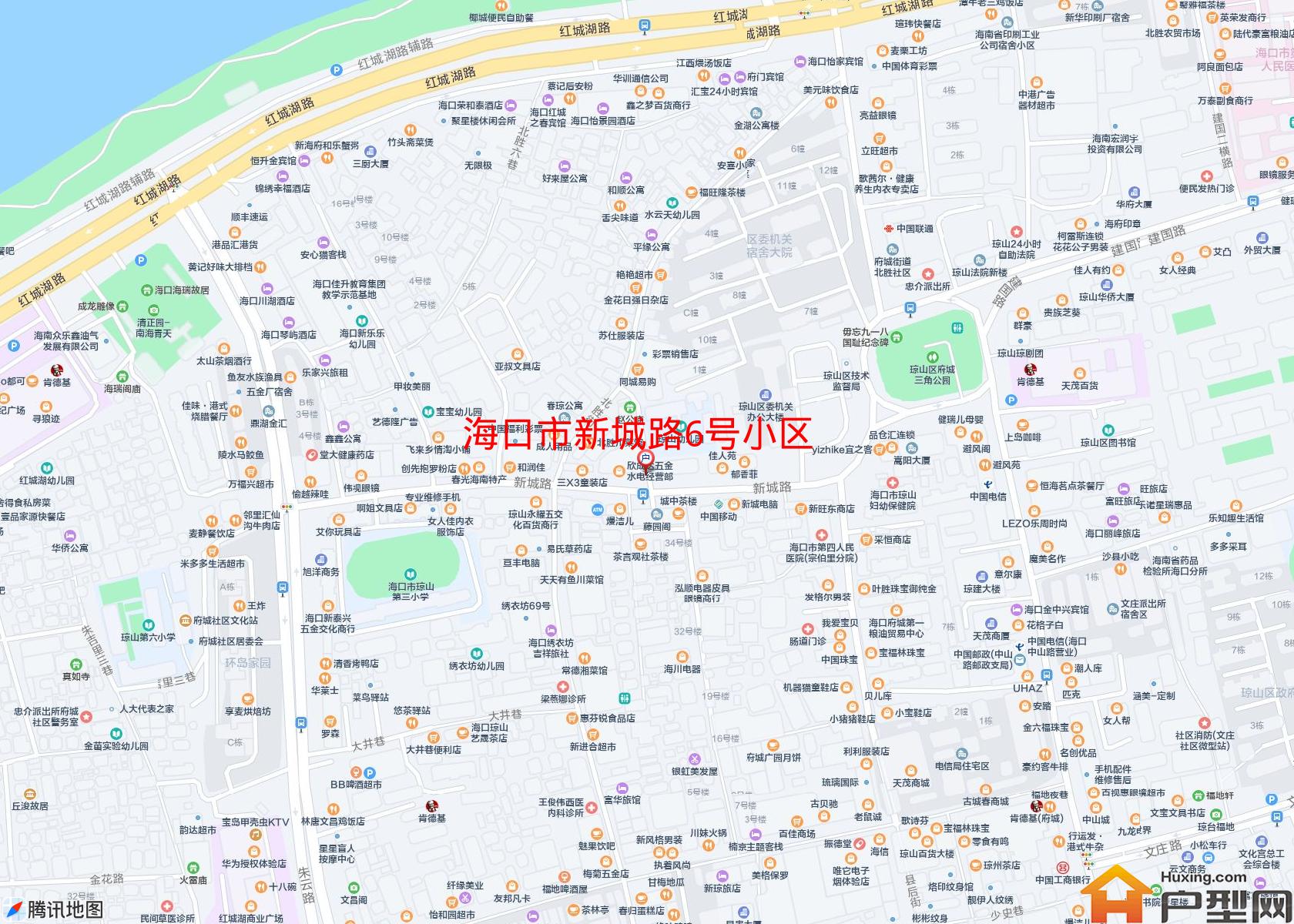 新城路6号小区小区 - 户型网