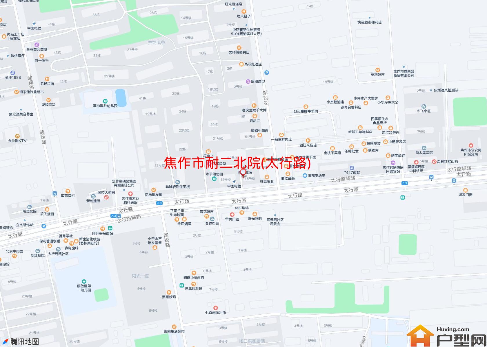 耐二北院(太行路)小区 - 户型网