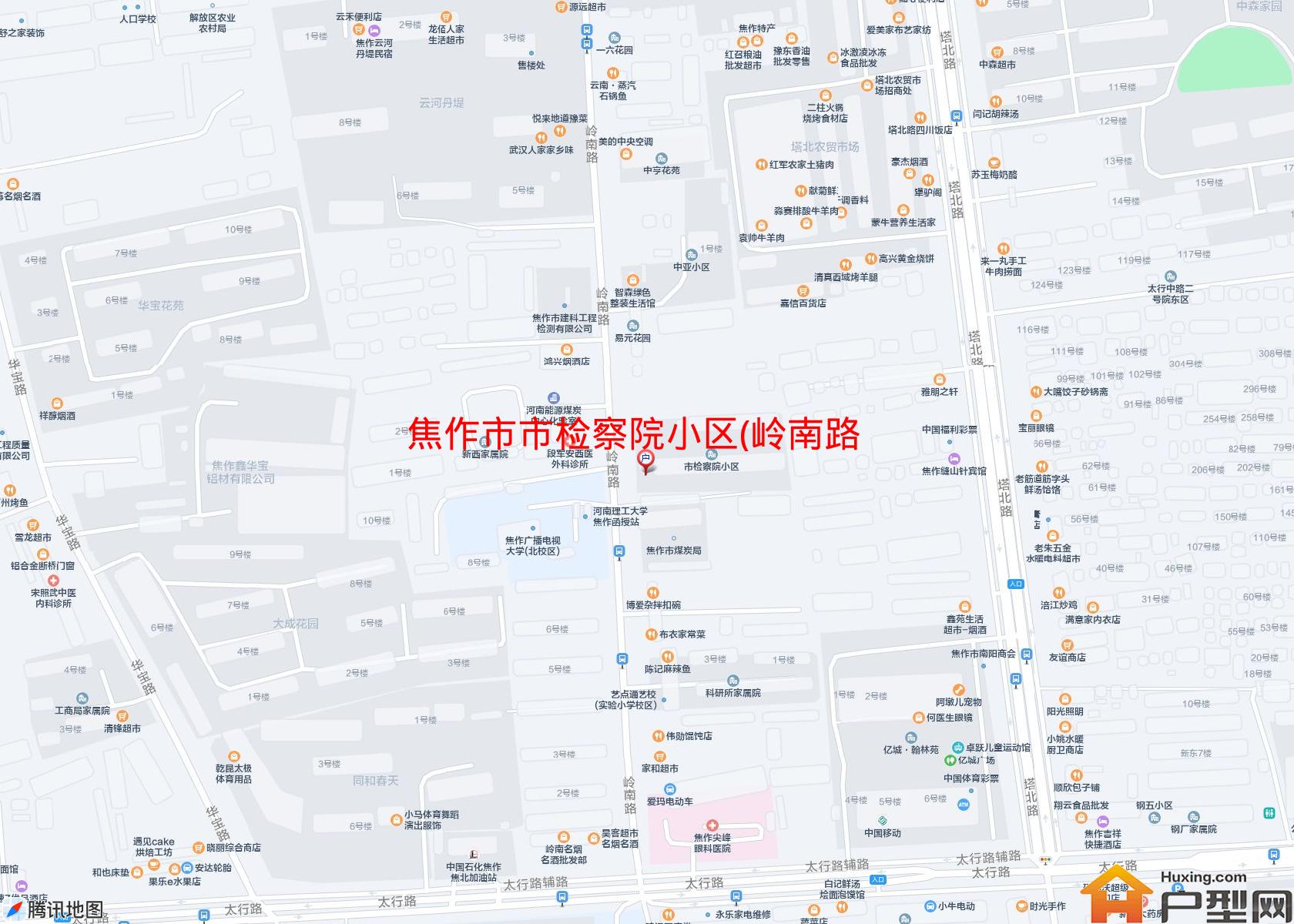 市检察院小区(岭南路)小区 - 户型网