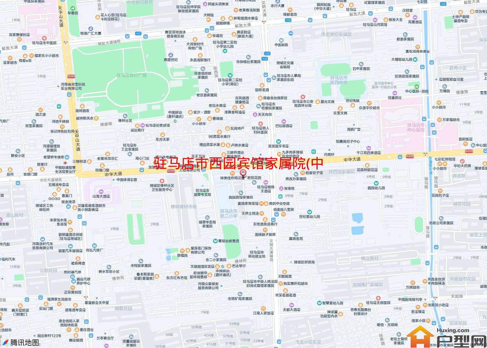西园宾馆家属院(中华大道)小区 - 户型网