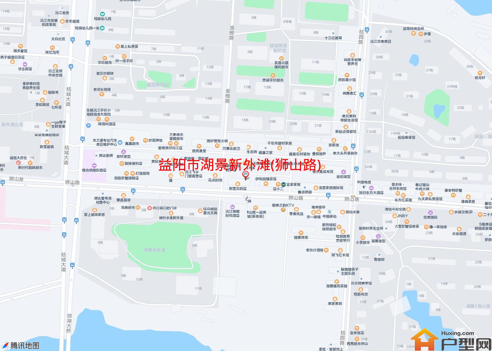 湖景新外滩(狮山路)小区 - 户型网