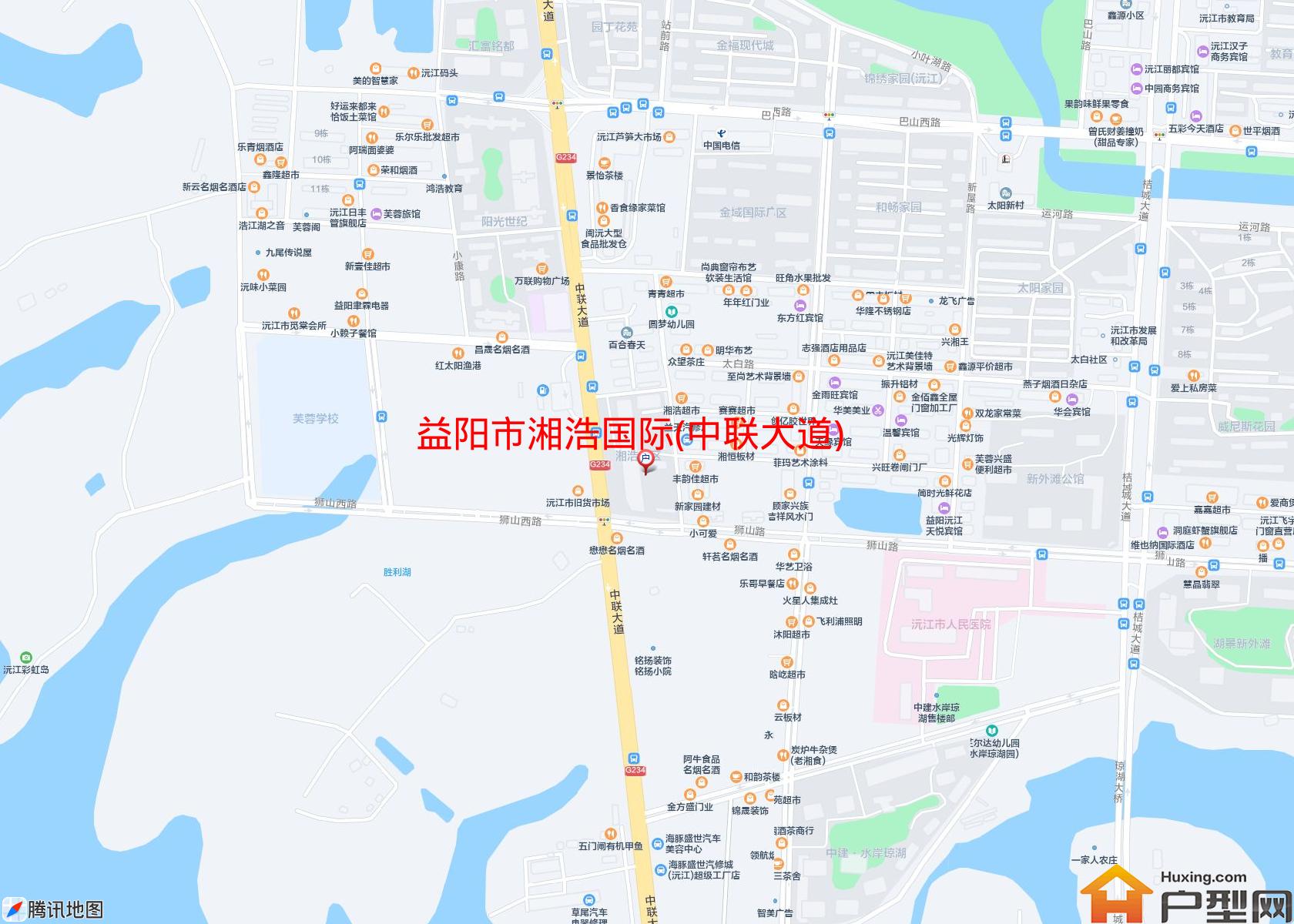 湘浩国际(中联大道)小区 - 户型网