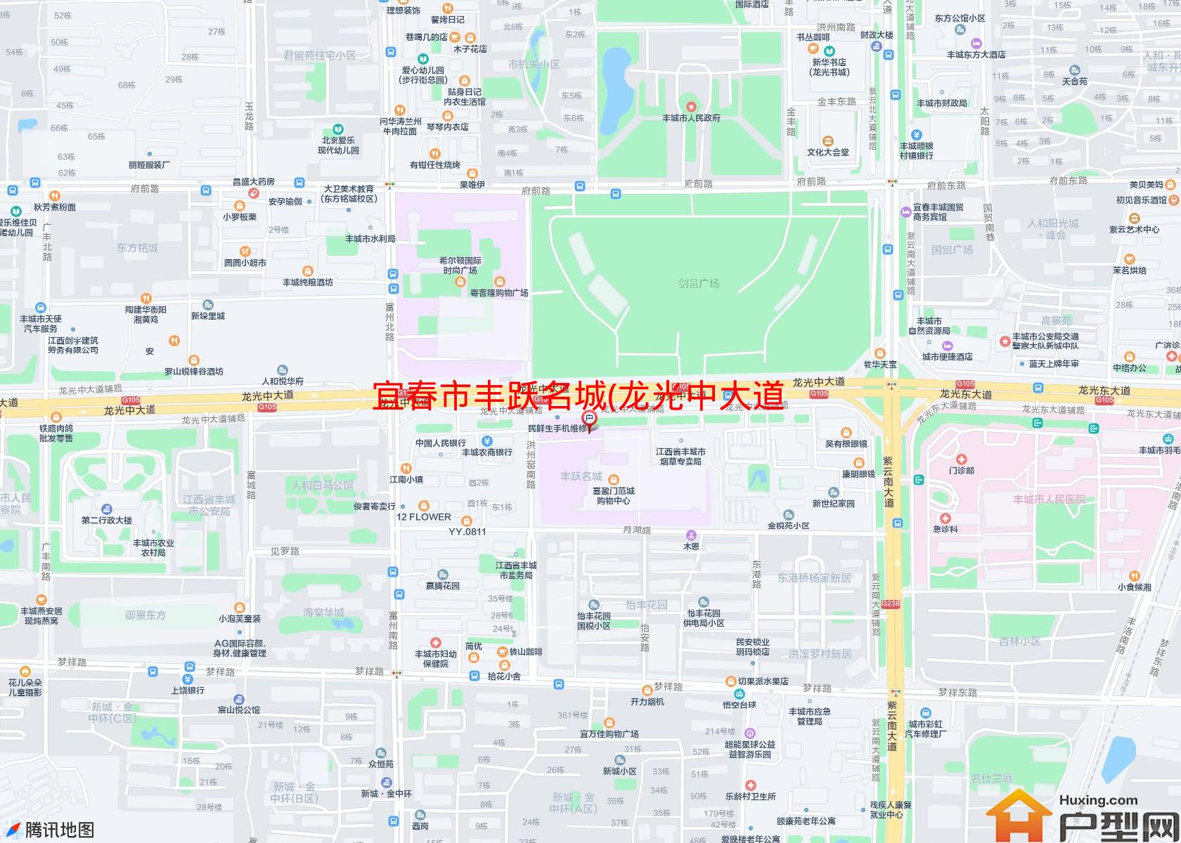 丰跃名城(龙光中大道229号)小区 - 户型网