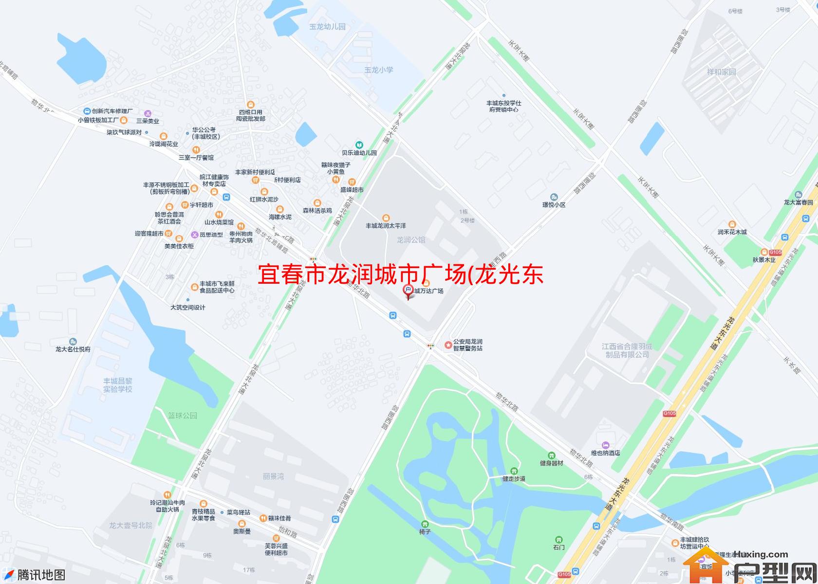 龙润城市广场(龙光东大道588号)小区 - 户型网