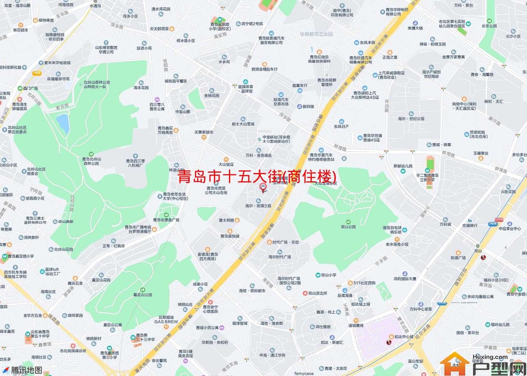 十五大街(商住楼)小区 - 户型网