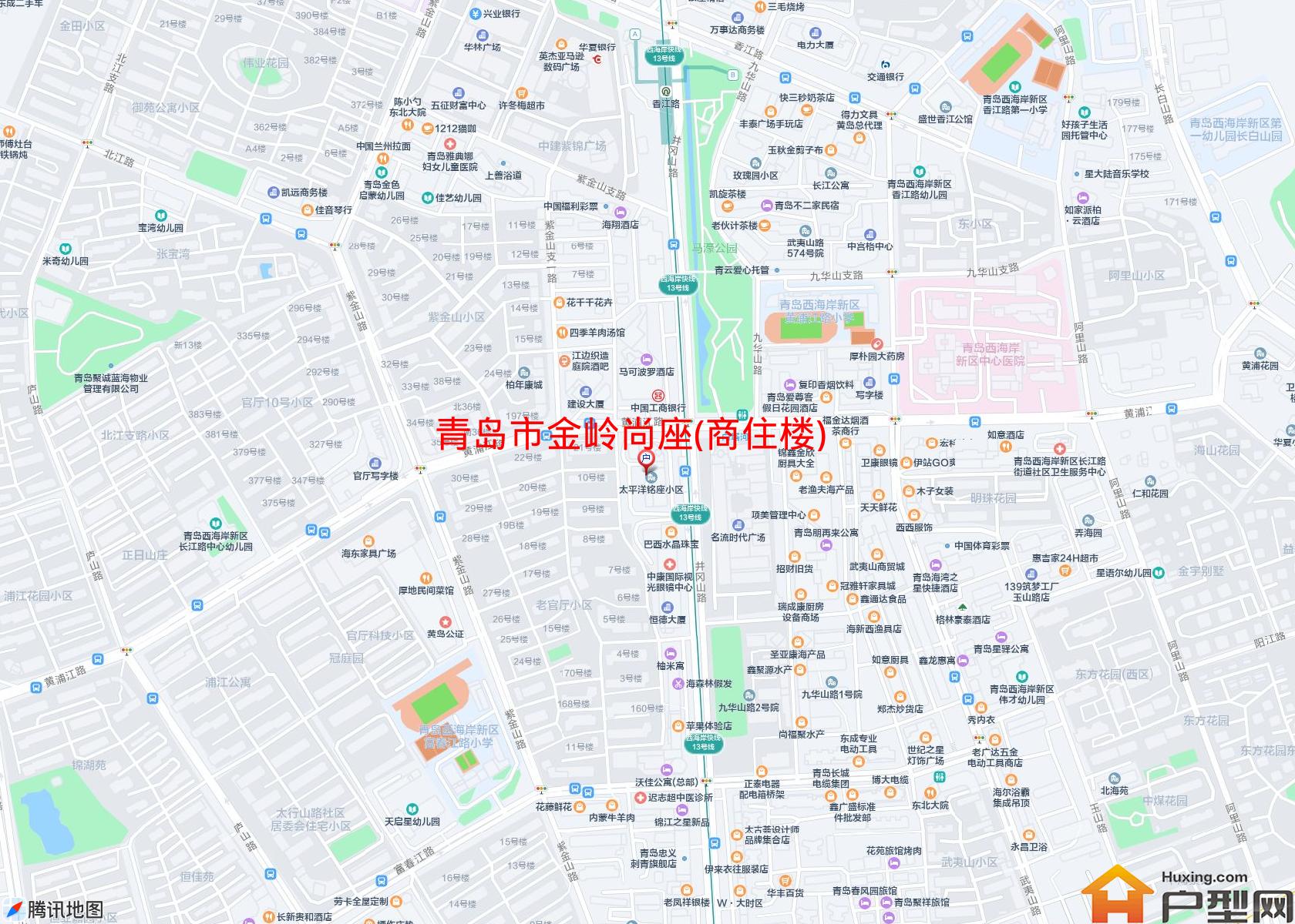 金岭尚座(商住楼)小区 - 户型网