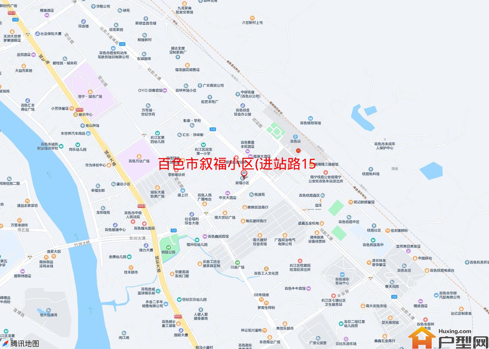 叙福小区(进站路15号)小区 - 户型网